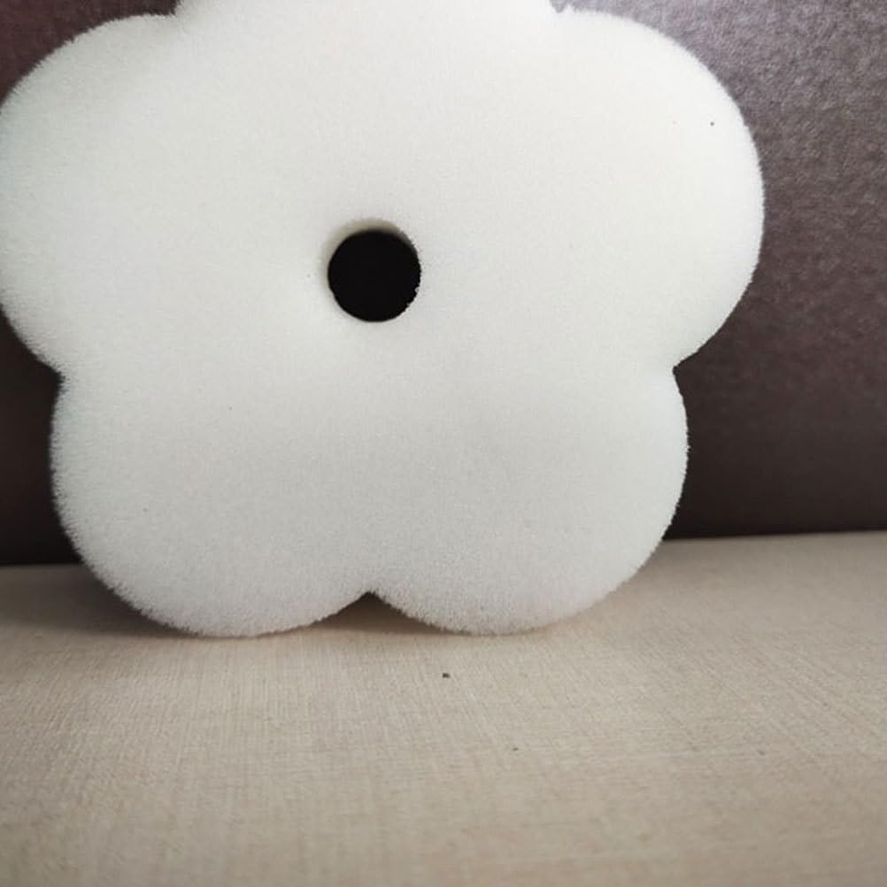 DOITOOL 24Pcs Filter Sponge Swimming Pool Maintenance Kit Filting Sponge Oil Absorbing Sponge for Pool Bathtub Accessories Hot Tub Sponge to Soak up Oils Flower Sponge Descaler Float White image number 6