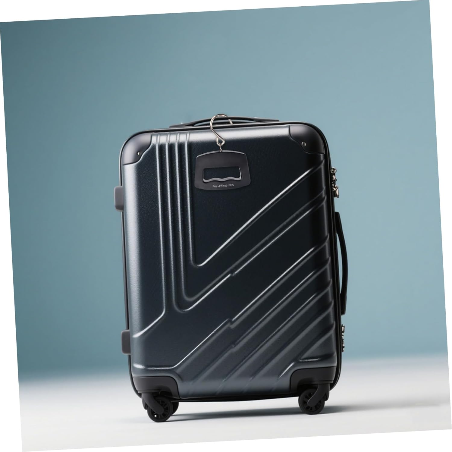 POPETPOP 2Pcs Portable Digital Electronic Scale for Luggage Hand Held Weighing Machine Backlit LCD Display Capacity for Travel and Outdoor Use image number 3