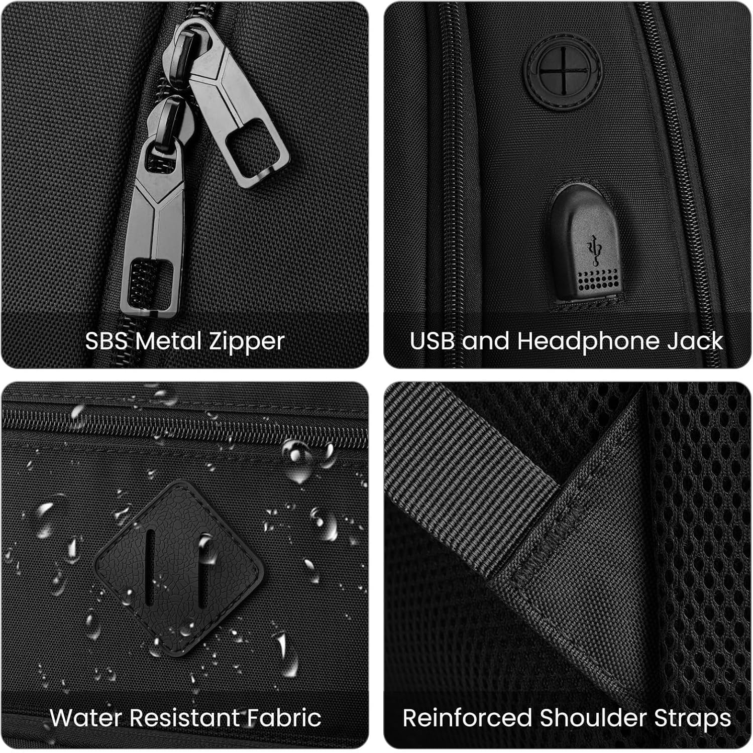 Paude Backpack,School Backpack for Teens Adults Laptop Bookbag for High School College Students Back Pack for Work image number 1