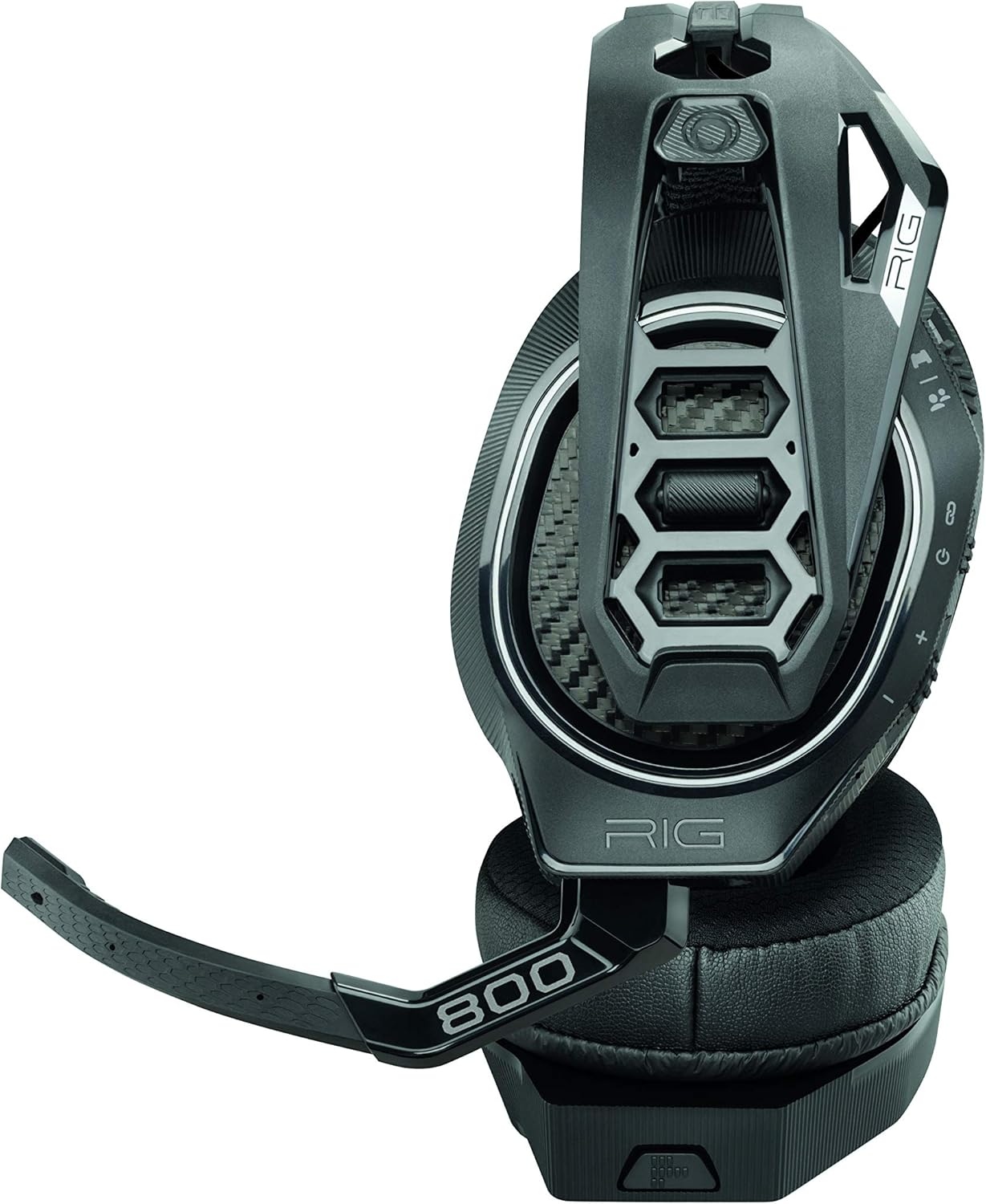 Nacon RIG RIG800HSV2 Gaming Headphones, Cross-Platform Compatibility, Black image number 3
