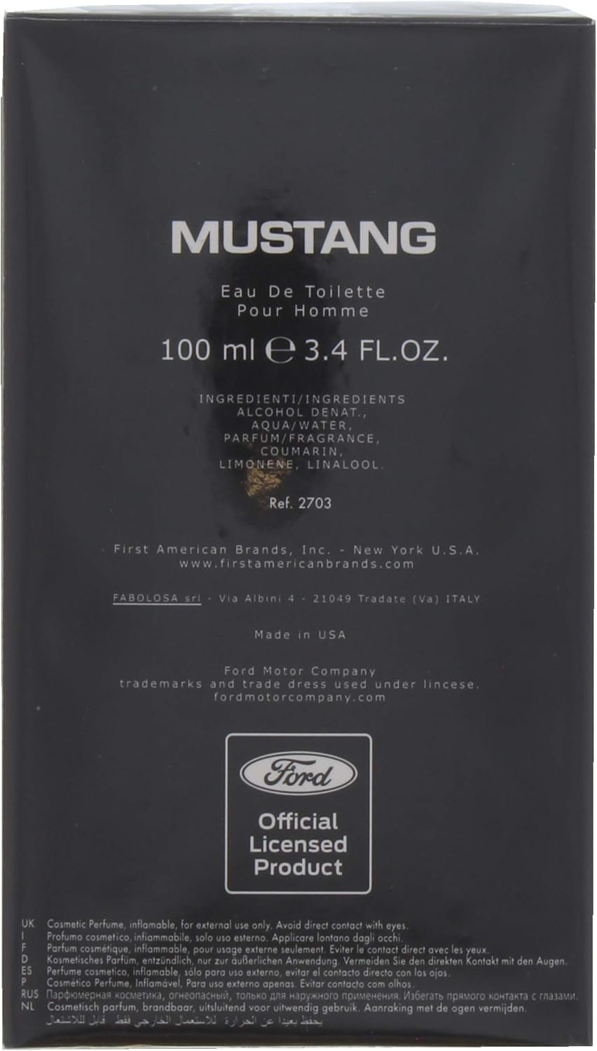 Ford Mustang Eau De Toilette Spray, 100Ml image number 4