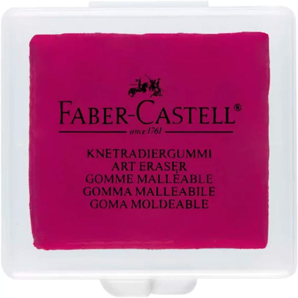 Faber-Castell Eraser. Zuf&auml;llige Farbe in Brombeer, Lemon Oder T&uuml;rkis image number 1
