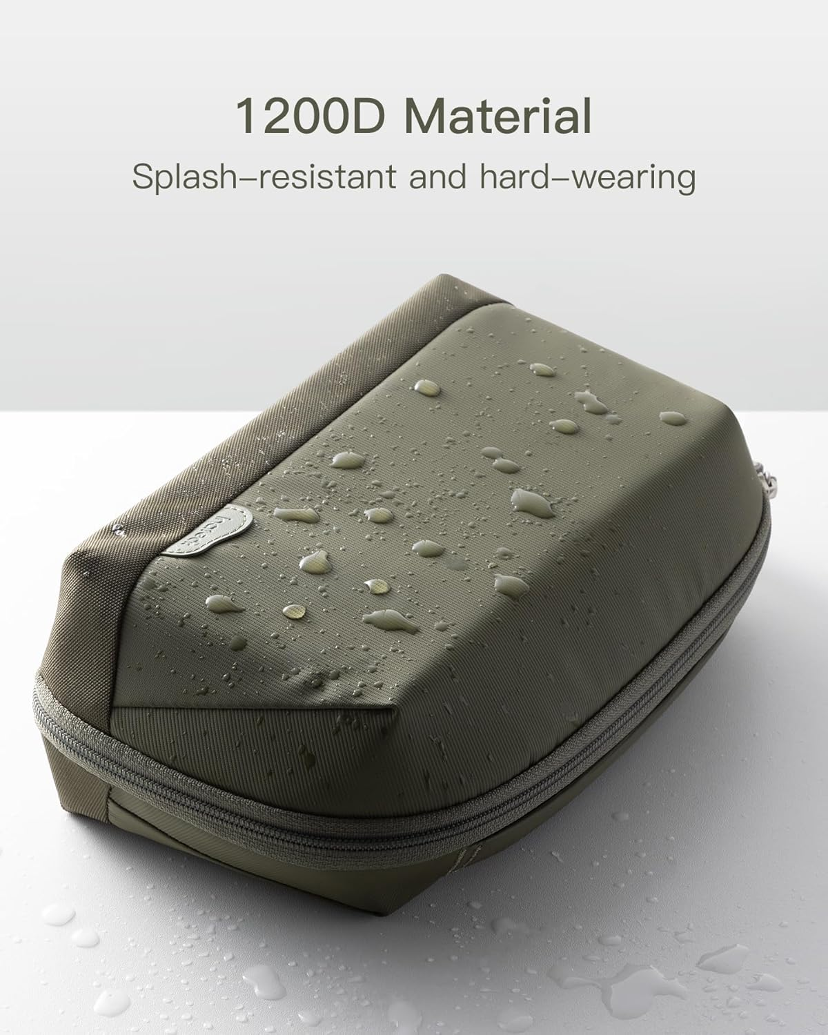 Inateck Electronics Organizer, Splash-Resistant Travel Accessory Handle Bag - Aurora image number 7