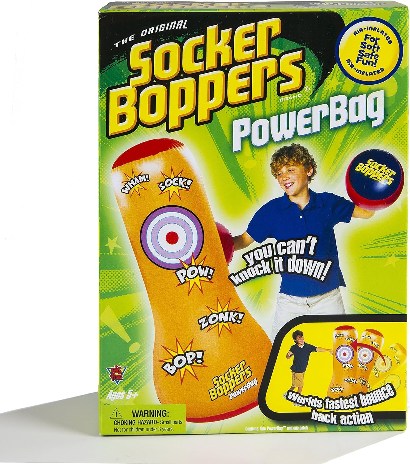 Socka Boppers 22999 Punching Bag, Multicolor image number 4