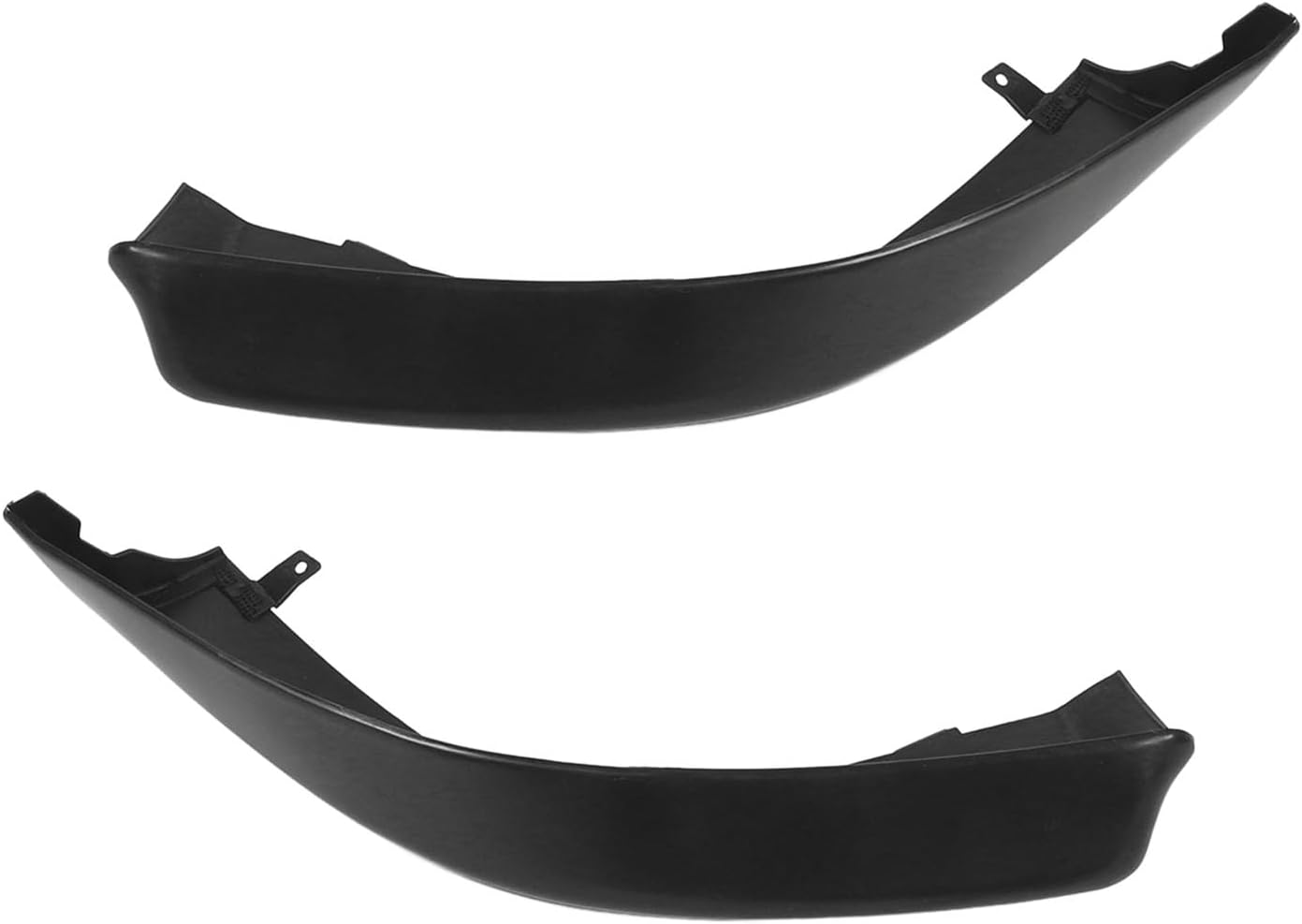 Front Bumper Spoiler, 2Pcs ABS Snap on Front Bumper Side Spoiler Replacement with Screw Kit for Mitsubishi Lancer DE GTS ES VR‑X Aspire, Front Bumper Lip Spoiler, Car Accessories image number 3