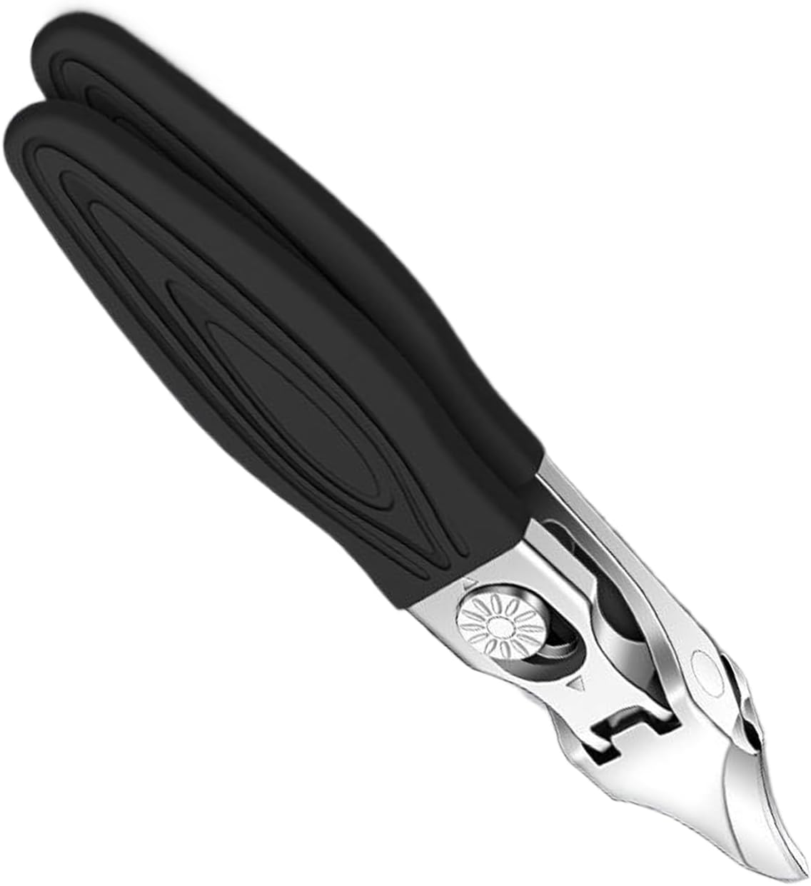 Side Nail Clippers - Slanted Tip Cuticle Nail Clipper,Anti-Splash Professional Remover Tool for Seniors Women Personal Grooming Foot Care image number 3