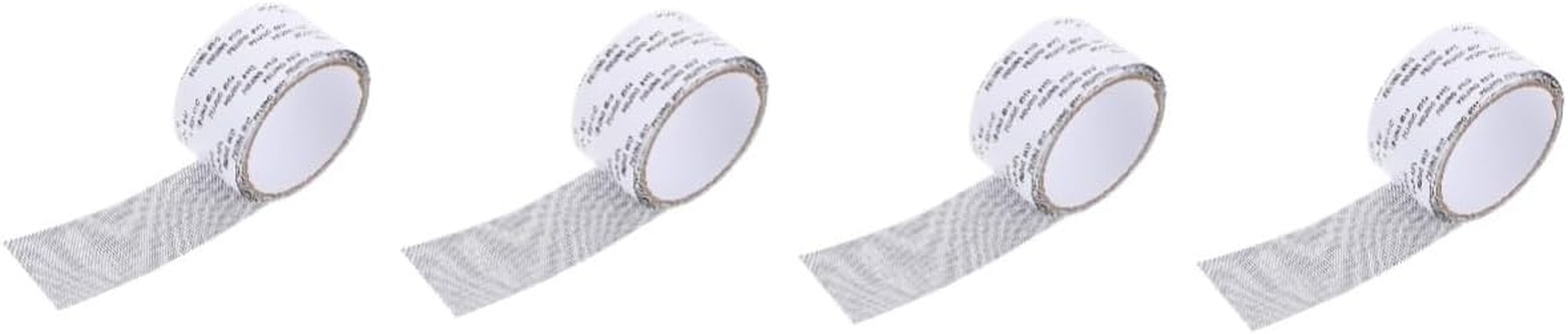 Jojofuny Screen Repair Kit Self-Adhesive Patch Tape for Window and Door Mesh, Black 5Cm X 2M Roll, Home Screen Door Repair Tape Suitable for Summer Mesh Damage Fix