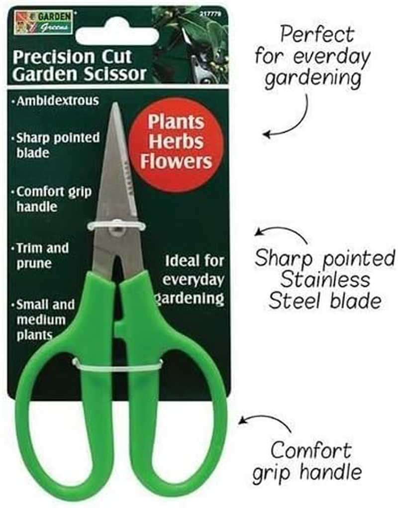 Leona Co Garden Flower Scissors, Premium Thickened Stainless Steel Floral Shears, Strong Pruner for Flowers, Branches and Leaves image number 1