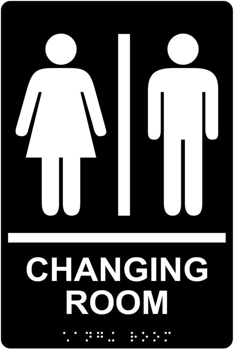 Compliancesigns Acrylic ADA Room Name Sign, 23Cm X 15Cm with English + Braille, Black image number 2