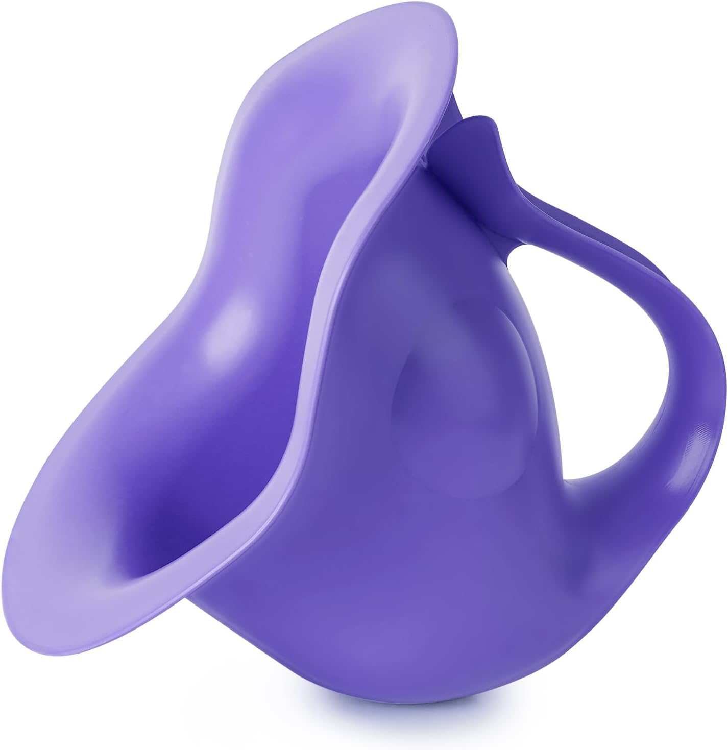 Newborn Baby Potty- the Diaper-Free Solution for Indoor & Outdoor Elimination Communication; Cute Fish Design (Orange) - Blue image number 4