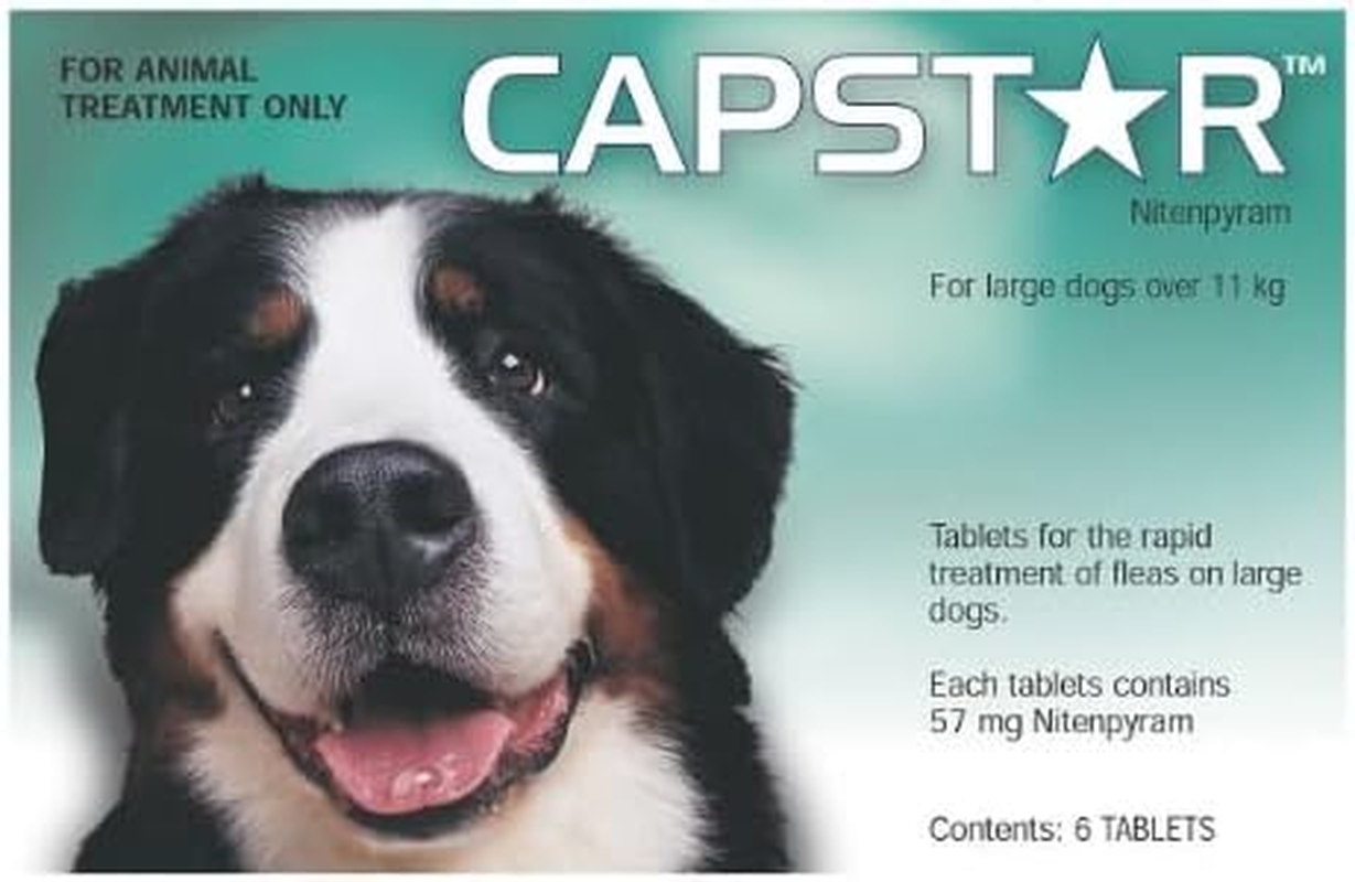 Capstar for Large Dogs over 11 Kg Green Pack 6 Tablets