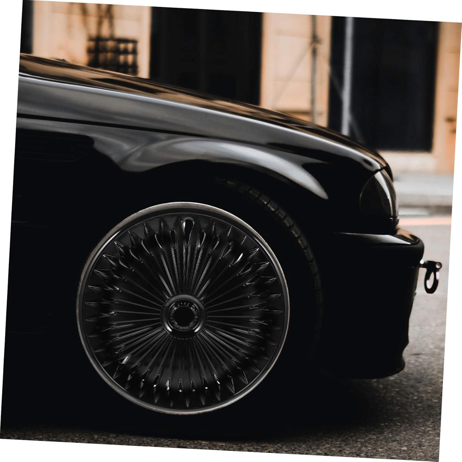 SOESFOUFU Automotive Wheel Hub Caps Decorative Hub Covers for Car Rim Protector Easy Install image number 2