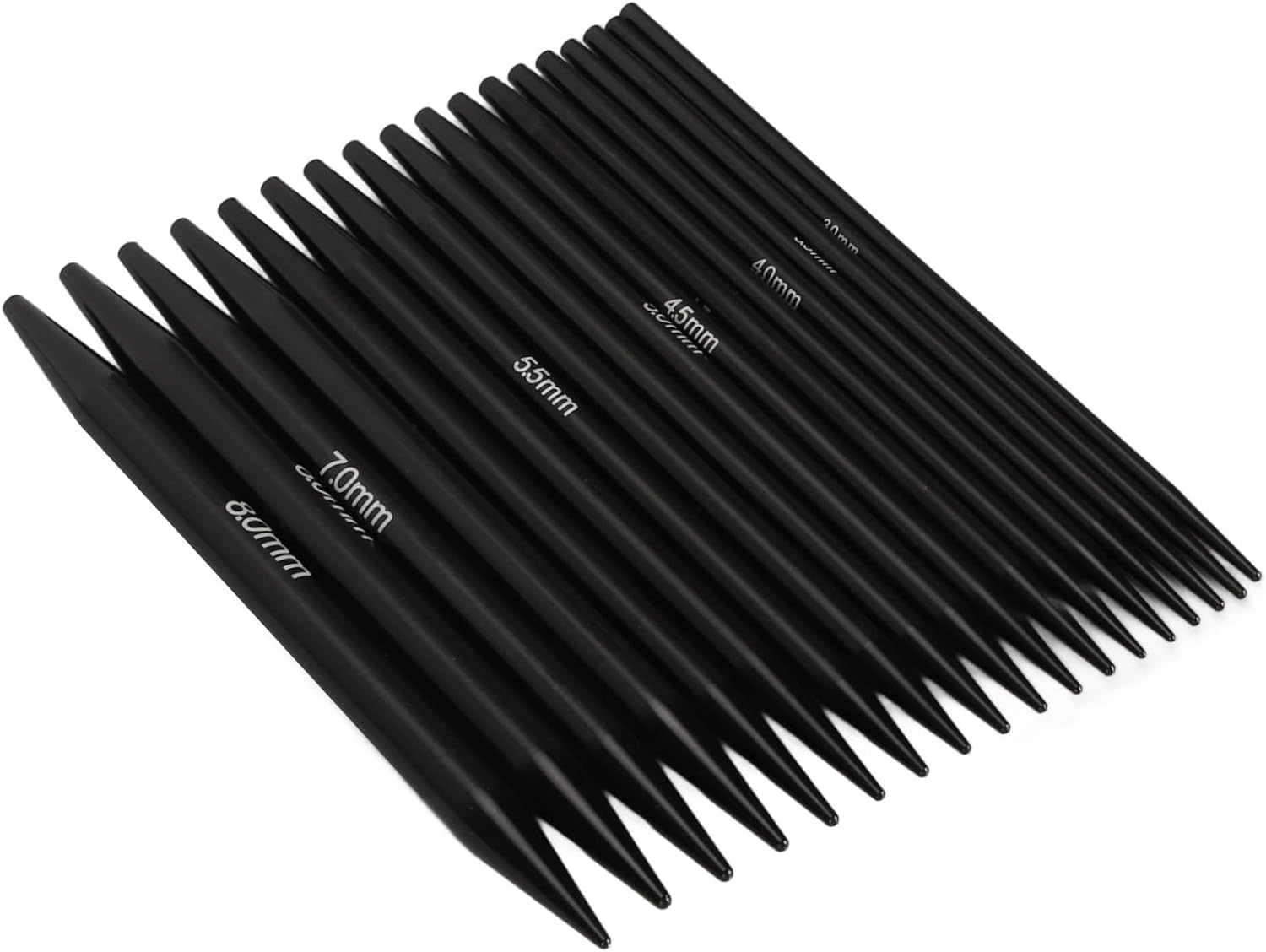 32Pcs Interchangeable Circular Knitting Needles Set, 3 to 6Mm Interchangeable Ergonomic Circular Needle Set with Storage Bag for Crafting Beginners, Gifts for Mom Grandma Friend image number 6