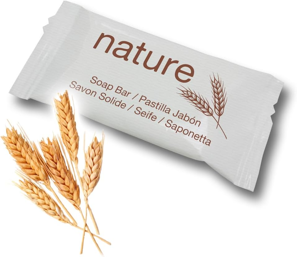 GPQ - Nature Soap Piece, 250 Units X 8 G, Hotel Equipment, for Hotels, Country Houses, Apartments, Cruise Ships, Airbnb, B&B, Etc image number 4