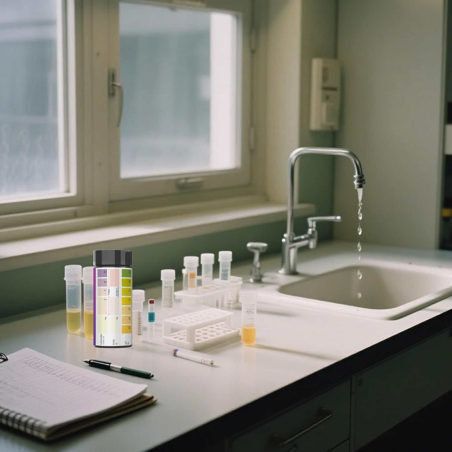 2Pcs UTI Urine Test Strips, Portable, Fast and Accurate Urine Test Strips, Home Urine Analysis, for PH, Glucose, Nitrite and White Blood Cell Detection image number 1