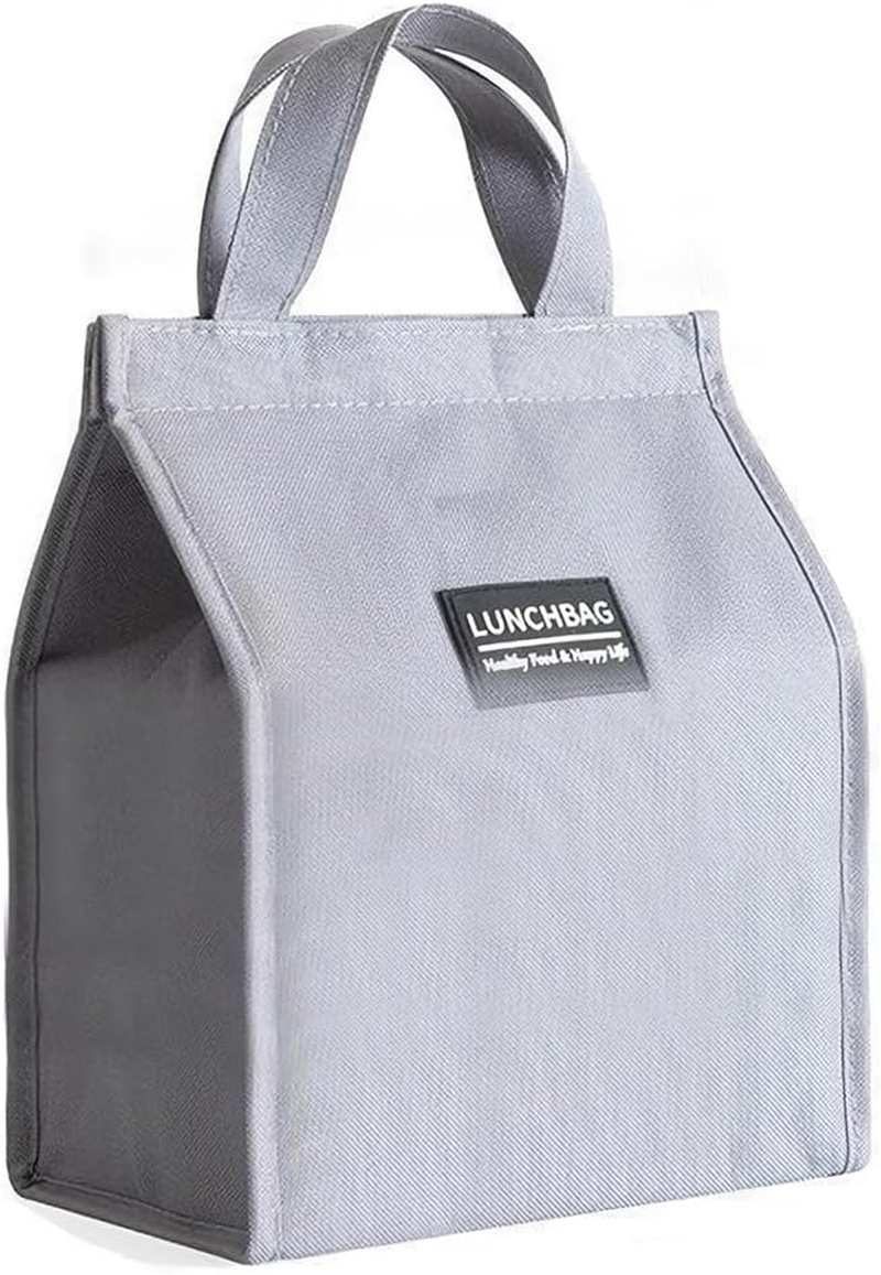 RUPEWA ​Insulated Lunch Bag - Lunch Tote Bag for Women & Men, Office, Work, School, and Picnic (Pink)