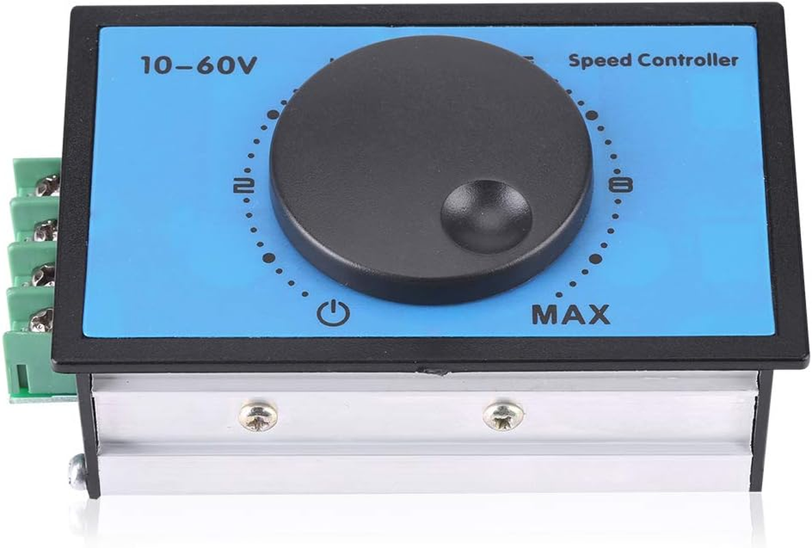Motor Speed Controller, 20A 10-60V 12V 24V 36V 48V PWM DC Motor Speed Controller Regulator Switch Module PWM Motor Speed Regulator image number 1