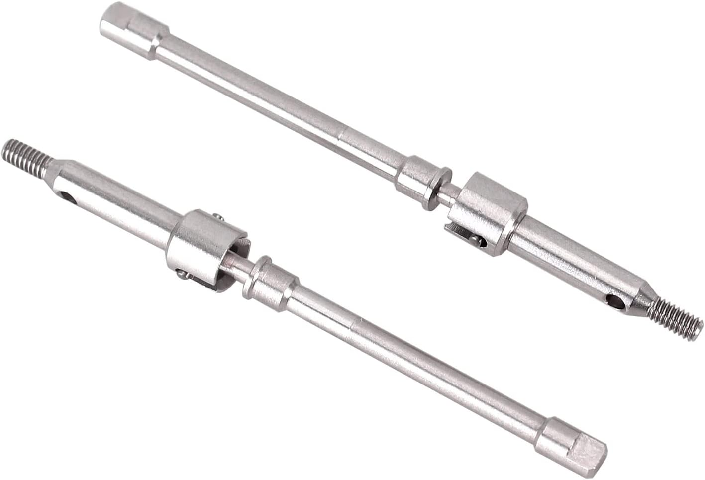 INJORA Steel 4Mm Extended Dogbone Axle Shaft for INJORA SCX24 Aluminum Axles Replacement（Front） image number 3