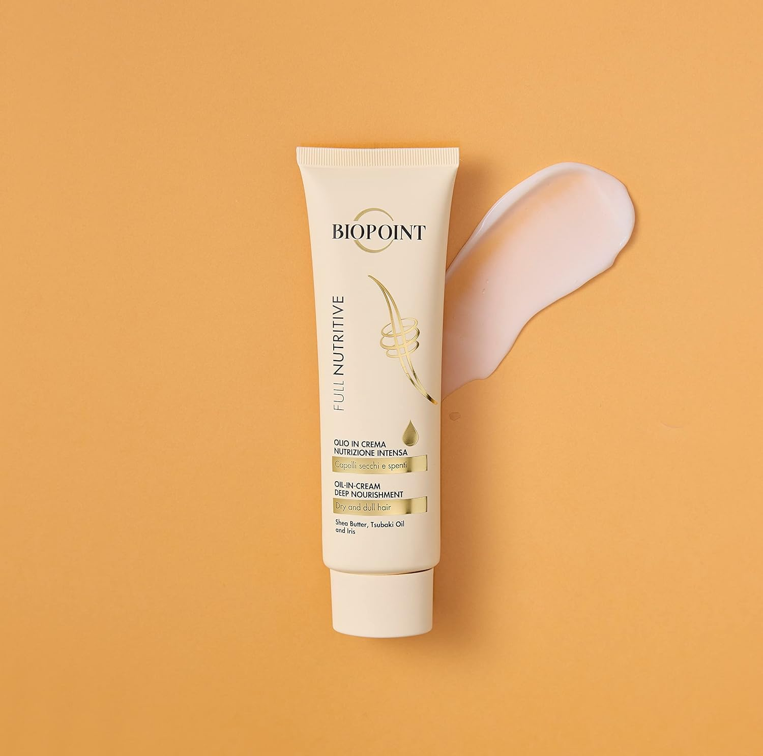 Biopoint Full Nutritive Oil in Cream Intensive Nutrition, Moisturising and Strengthening, Protects Hair, Gives Softness and Suppleness, 150 Ml image number 4