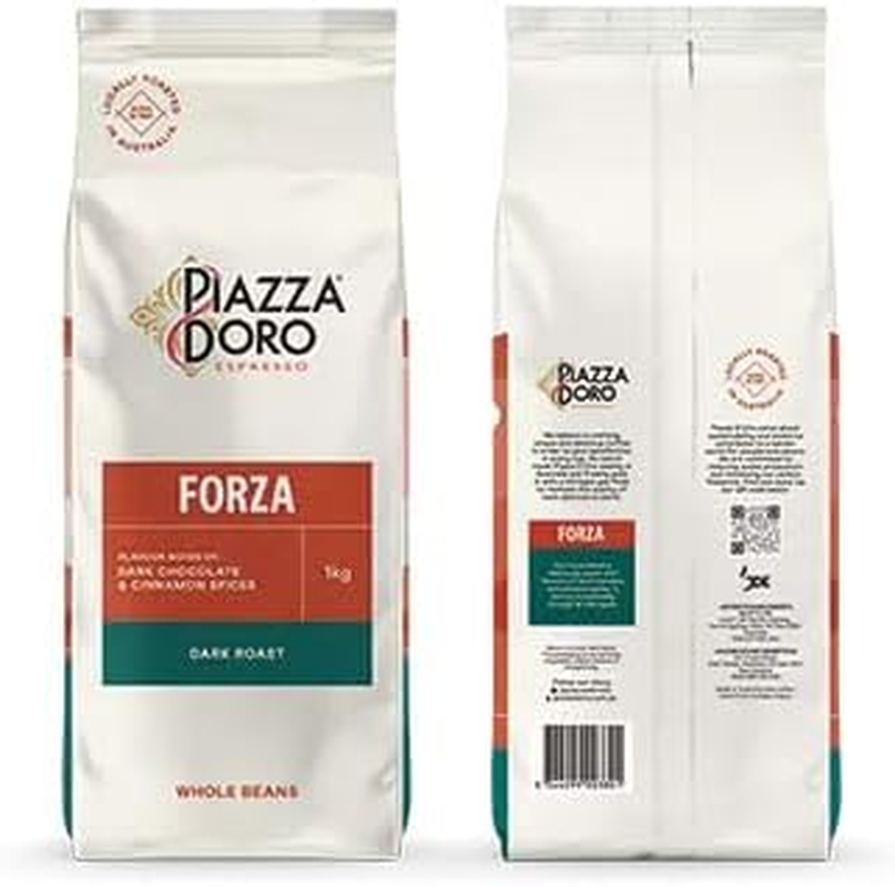Piazza D'Oro Forza 1KG Coffee Beans
