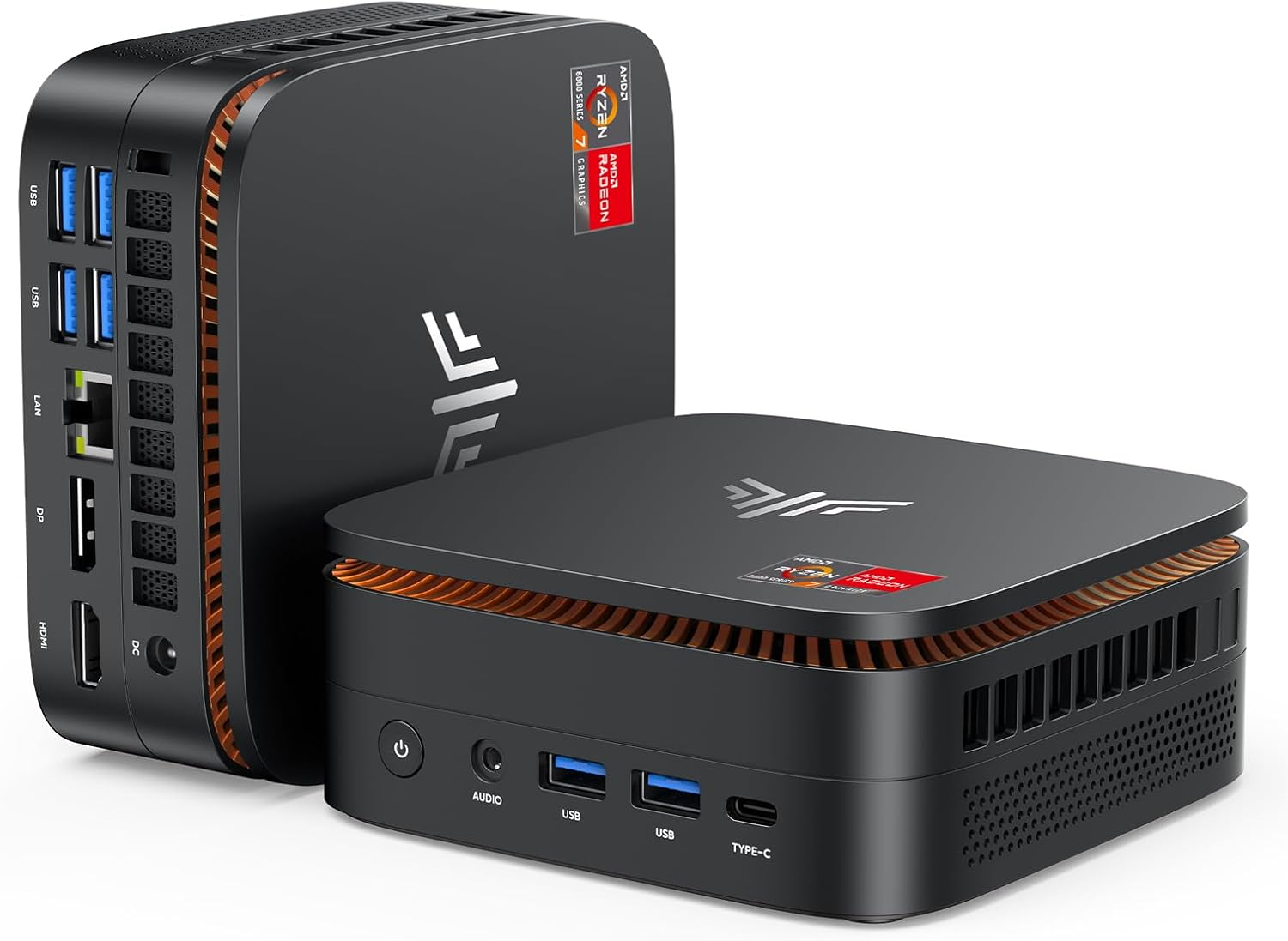 KAMRUI H1 Mini PC AMD Ryzen 7 6800H(Up to 4.7Ghz, 8C/16T) Mini Computers 16GB DDR5 512GB SSD Gaming Desktop Computers Mini PC Windows 11 Pro Triple-Screen/4K/2.5Gbps Lan/Wifi 6/Bt5.2/Dp/Hdmi/Type-C image number 6