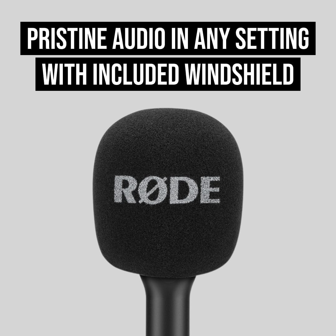 R&Oslash;DE Interview GO Handheld Adaptor for Wireless GO