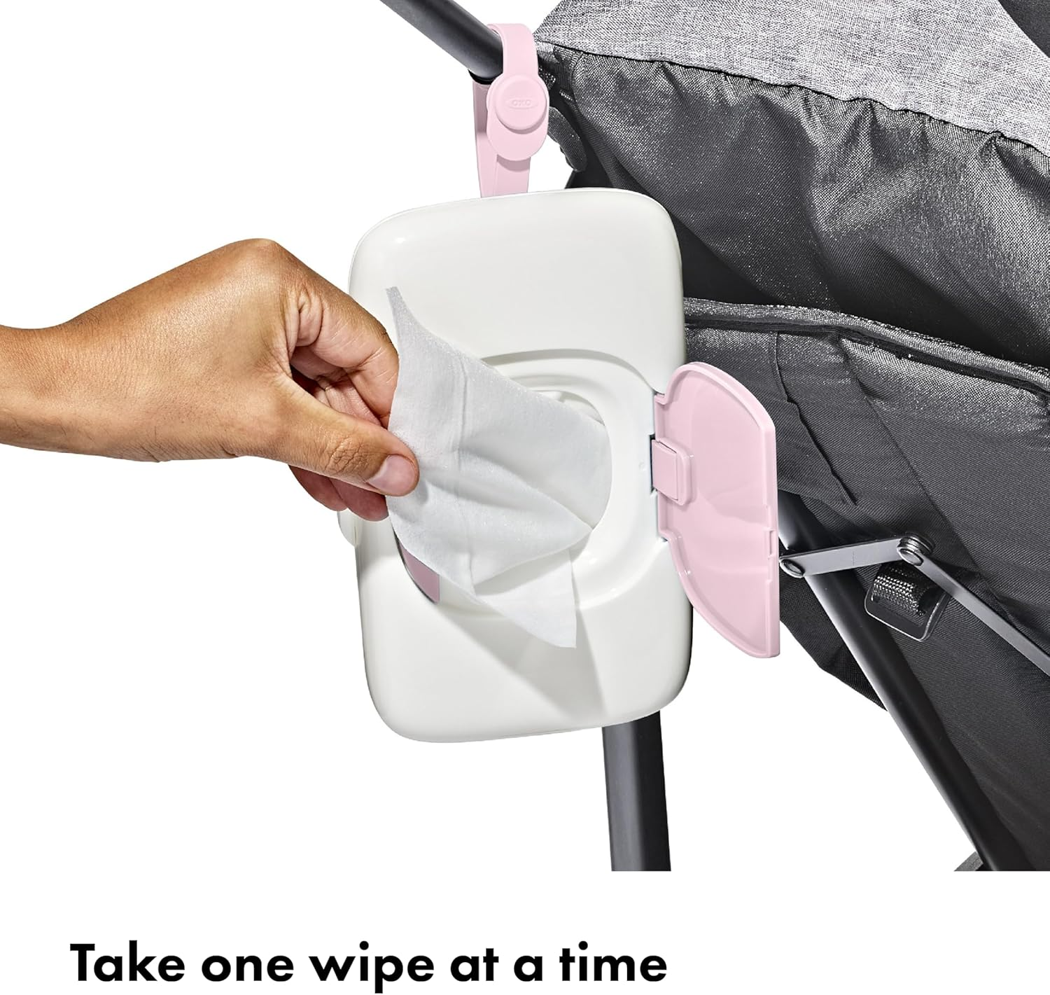 OXO Tot On-The-Go Wipes Dispenser &mdash; Blossom image number 4
