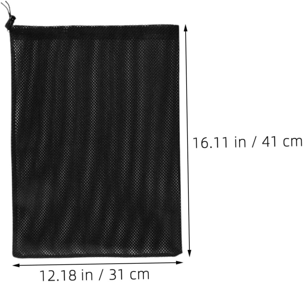 Pump Filter Bag with Drawstring Large Mesh for Outdoor Use Reusable Polyester Filter Media Bag for Water Pump Protection and Clean Water Filtration image number 3