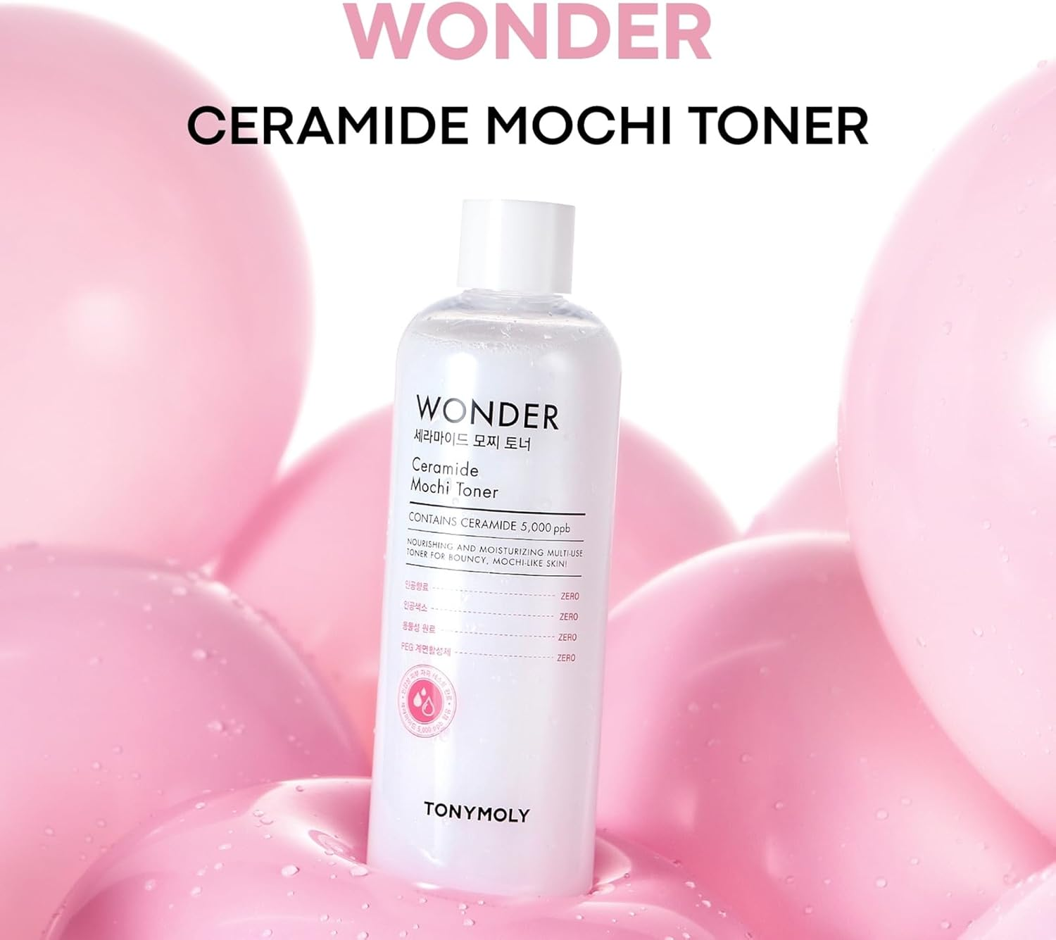 Tony Moly Wonder Ceramide Mochi Toner 500 Ml image number 6