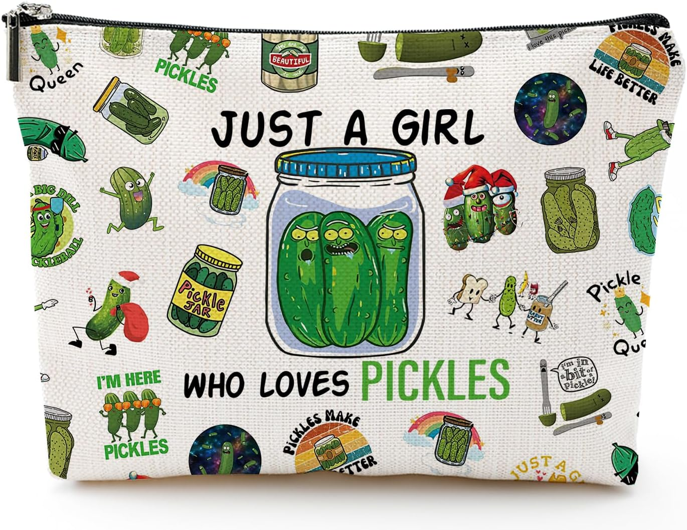 Mix Makeup Bag, Colorful, Horror