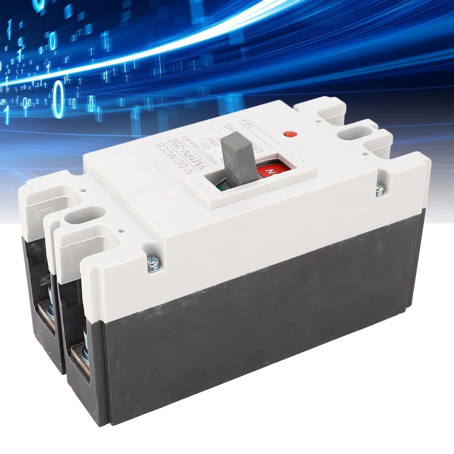 DC Circuit Breaker, 2P DC 1000 V 200A MCCB Solar Battery Switch Moulded Case, Disconnect Switch Circuit Breaker, Vertical Installation image number 6