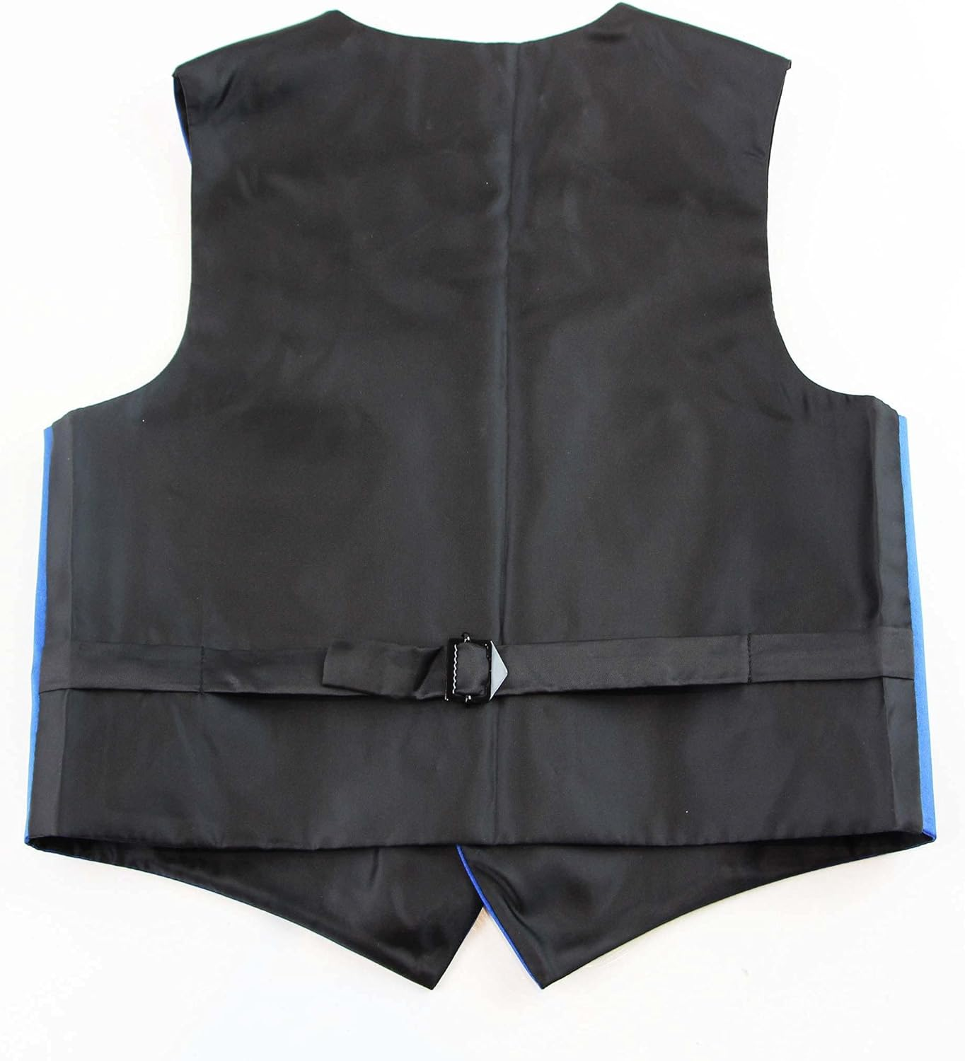 Royal Blue Boys Junior Vest Adjustable Waistcoat image number 3