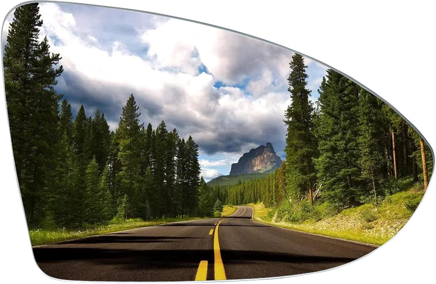 Right Side Heated Mirror Glass Compatible with Golf 7/7.5/Gti/R-Line (Golf MK7 MK7.5) 2013-2020 Volkswagen MK7 GTI R Sportwagen Alltrack Jetta OEM: 5G0 857 522