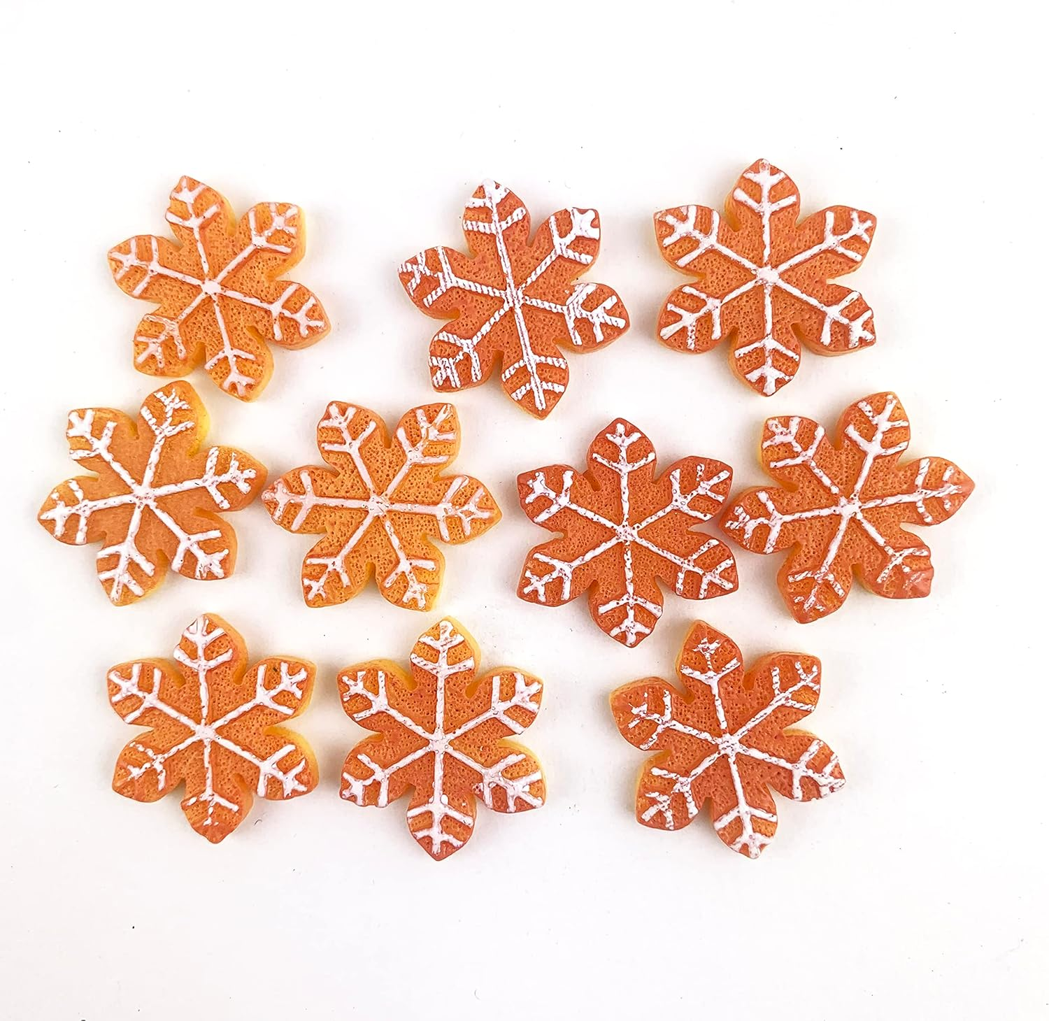 Heyiwell Resin Flatback Flat Back Christmas Series Embellishment for Scrapbooking Party Home Decorations, Hair Clip DIY Craft Making Charms