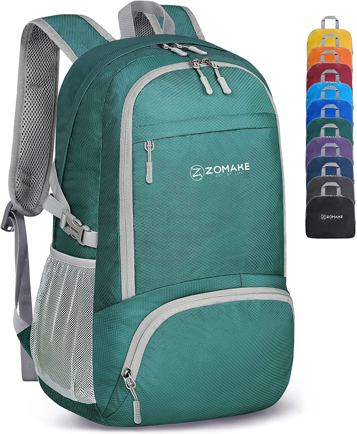 ZOMAKE Foldable Backpack - Lightweight Folding Packs 30L, Packable Hiking Daypack for Travel Outdoor Camping