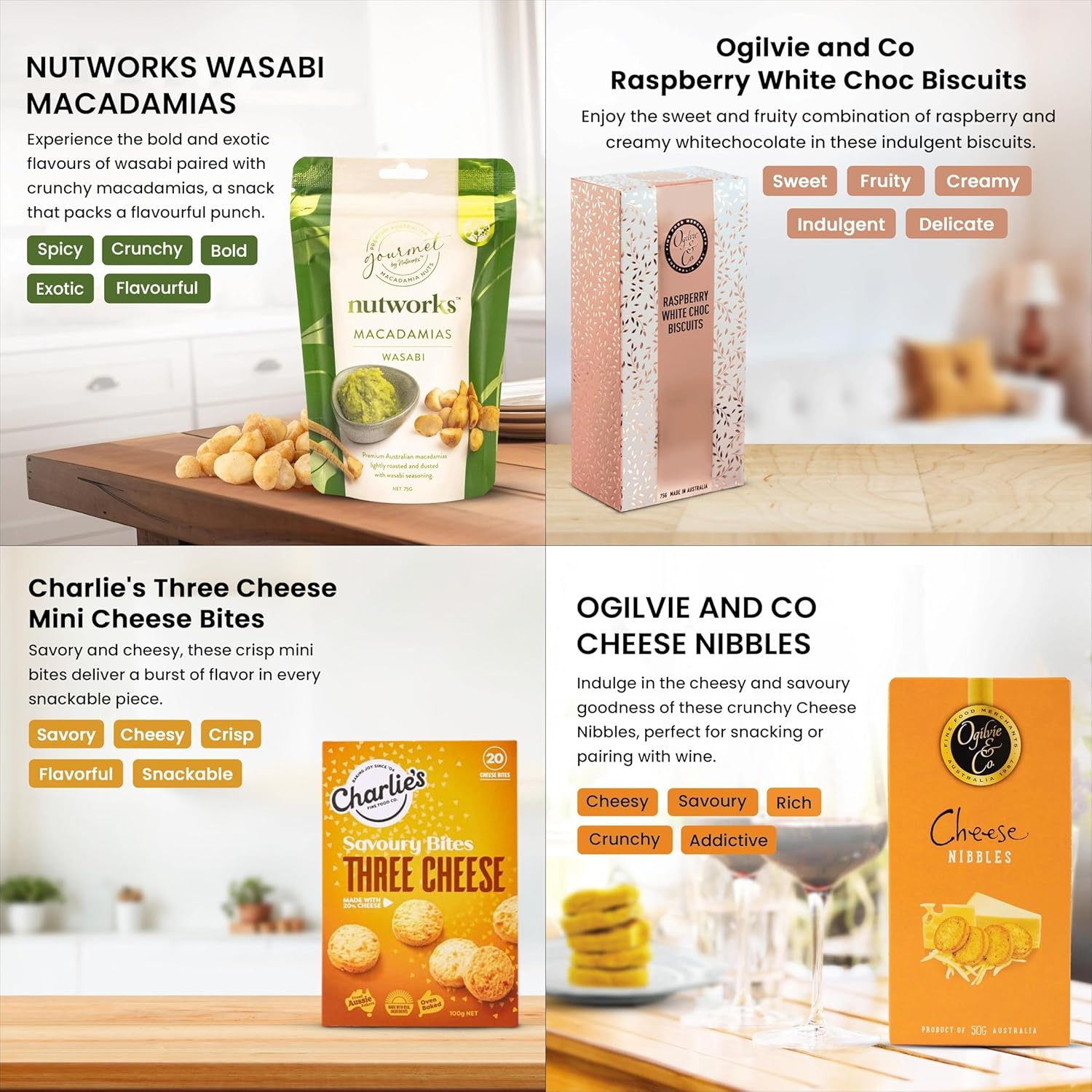 Luxury Gourmet Wine Hamper, Perfect Birthday or Thank You Gift, Quallity Selection with Shiraz, Chilli & Peri Peri Sauces, Cheese Nibbles, Dark Almond Treats image number 5