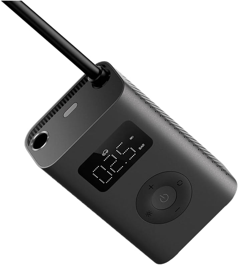 Xiaomi Portable Electric Air Compressor 2 - Portable Air Compressor (0.2-10.3 Bar / 3-150 Psi, 6 Modes, Battery 2000 Mah, 14.4 Wh, USB-C Charge, LED Indicator) Black (ES Version) image number 5