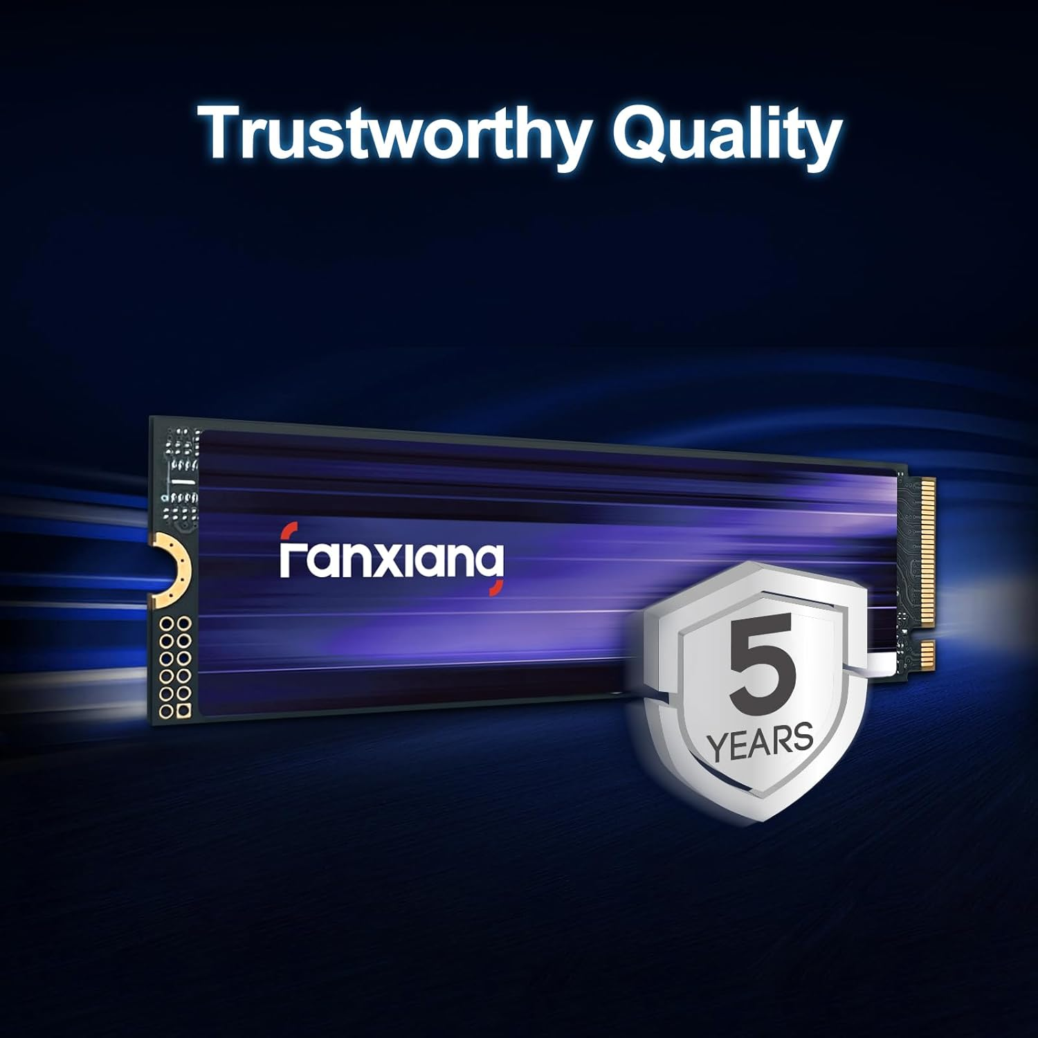 Fanxiang S880 1TB Pcie 4.0 Nvme SSD M.2 2280 Internal Solid State Drive - up to 7300Mb/S, Dynamic SLC Cache, Super Fast Response, Compatible with PS5 image number 5