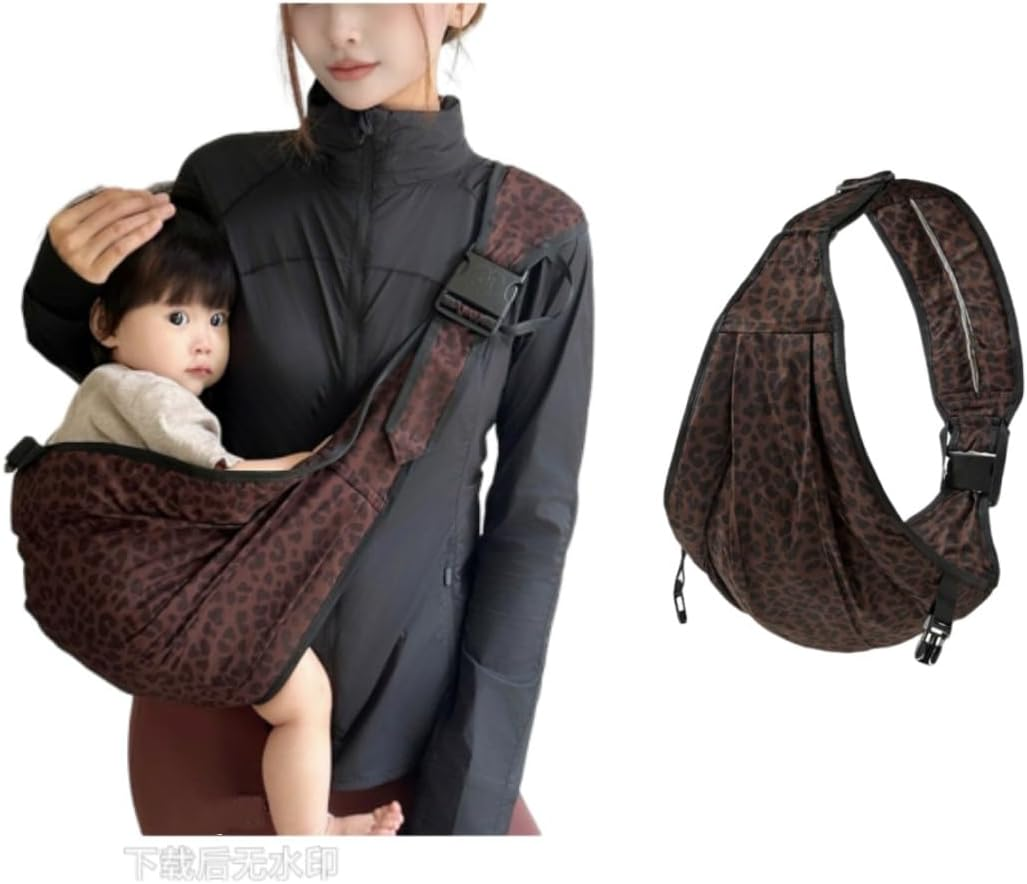 Baby Carrier Toddler Sling Ergonomic, Front Carry for Newborns & Older Babies 8-32 Lbs Infants Adjustable Size Breathable for Going Out Shopping Portable