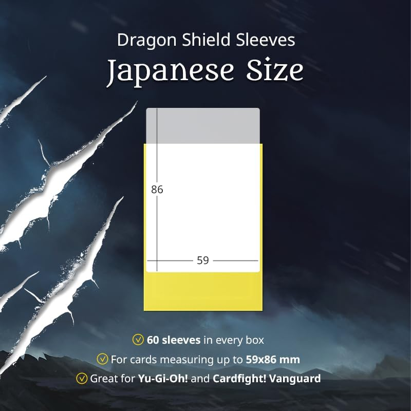 Dragon Shield Dual Matte Might Japanese Sleeves (Box of 60)) image number 6