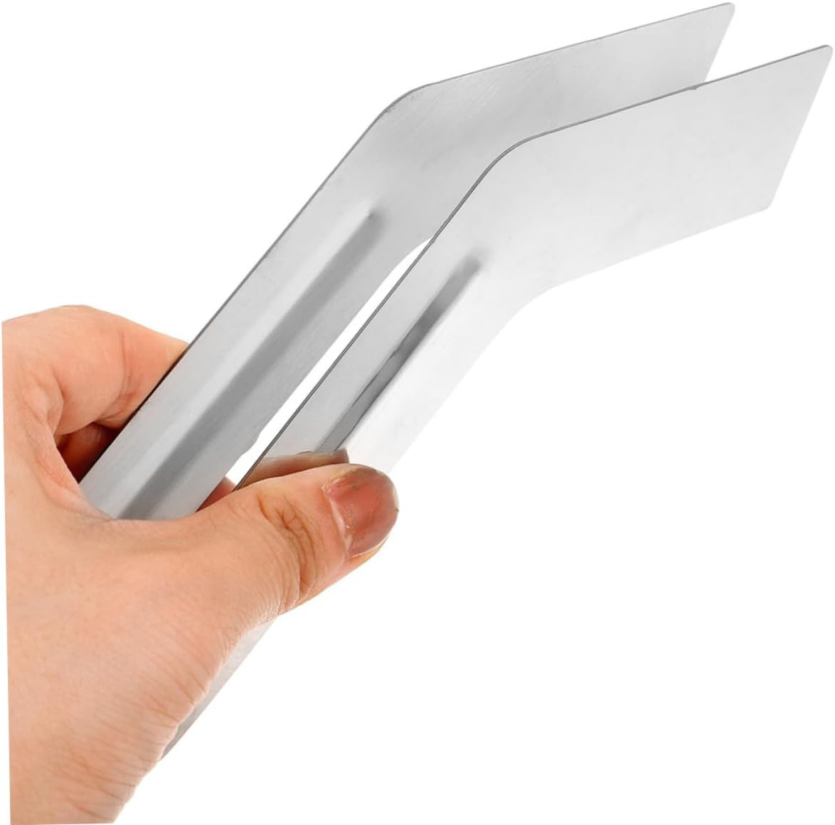 2Pcs Stainless Steel Plants Tong Set Versatile Transplanting Tool for Gardeners Compact Plant Pliers for Skill Levels image number 6