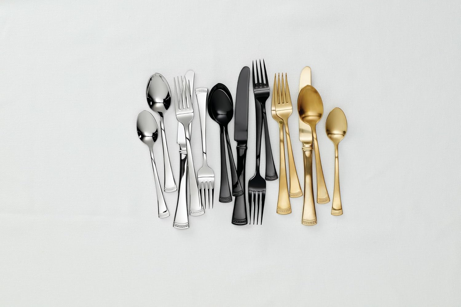 Lenox Black Portola 20-Piece Mirror Flatware Set, 3.30 image number 5