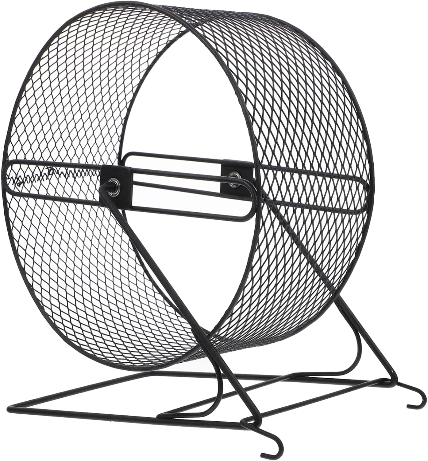 DOITOOL Squirrel Playing Wheel Funny Hamster Wheel for Exercise and Entertainment Sturdy Quiet Design 8 Inch Suits Chinchilla Rat Hedgehog Cage Accessories for Indoor Play