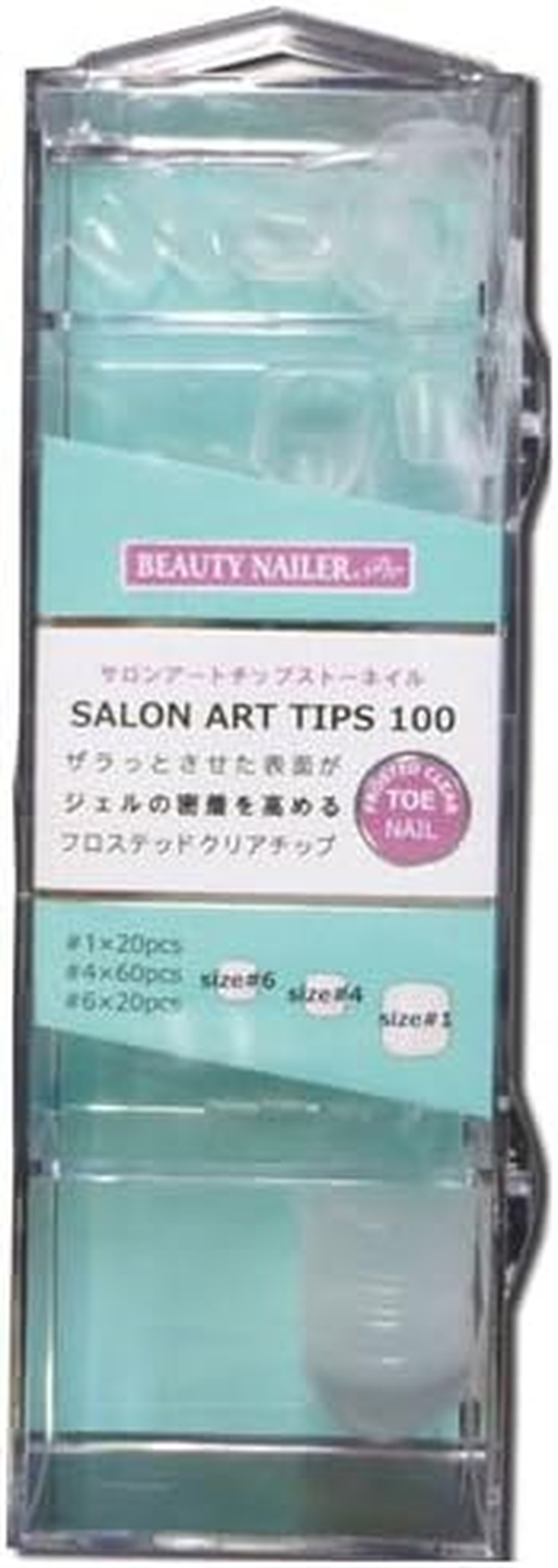 Beauty Nailer Nail Tips Salon Art Chips Toe Nails