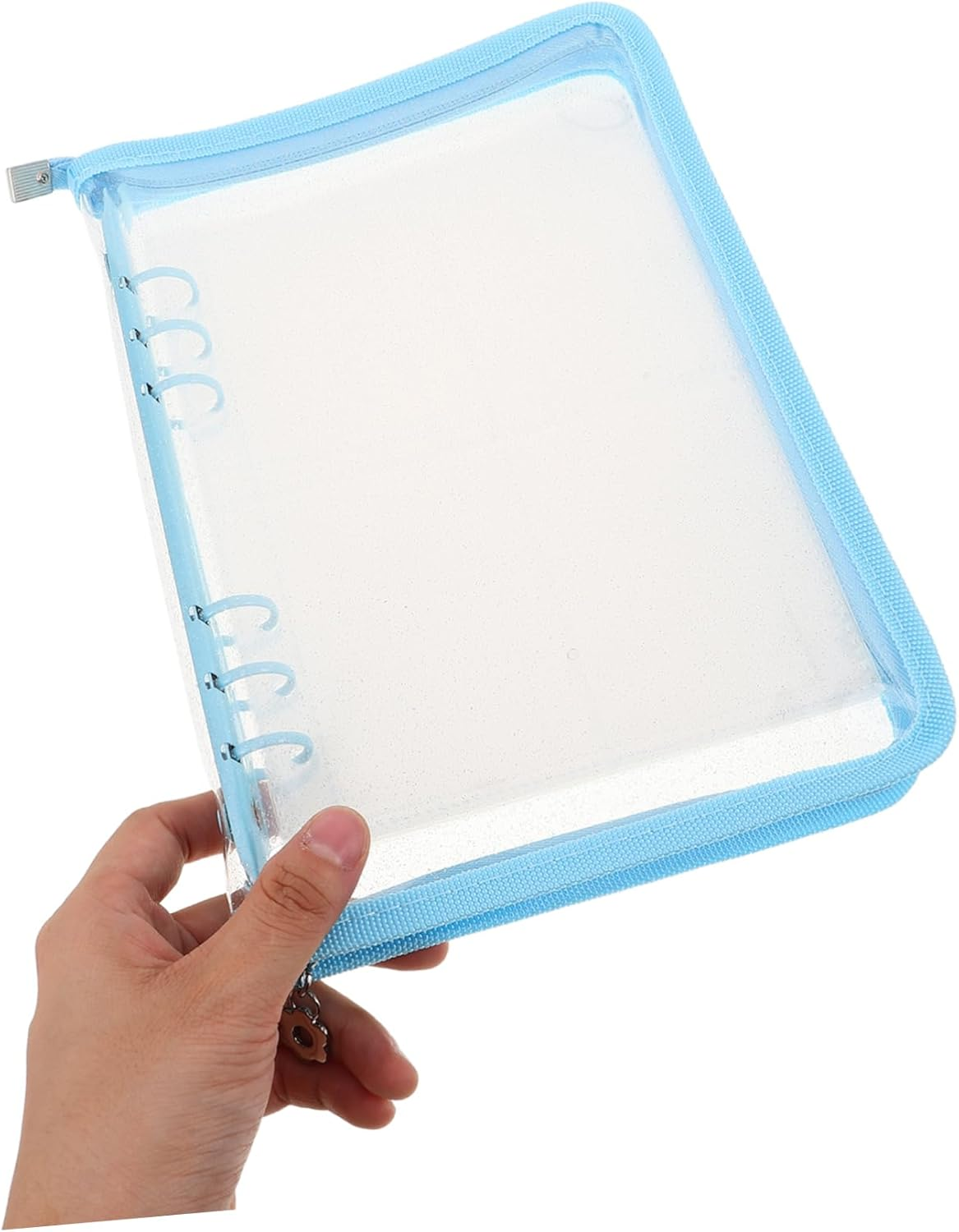 VICASKY Jewelry Storage Book Travel Earring Organizer Case Zipper Pouches Binder Album for Necklaces Bracelets Earrings image number 2