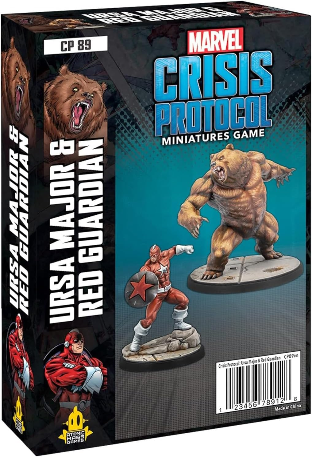 Asmodee North America Marvel Crisis Protocol Ursa Major and Red Guardian Miniatures Game
