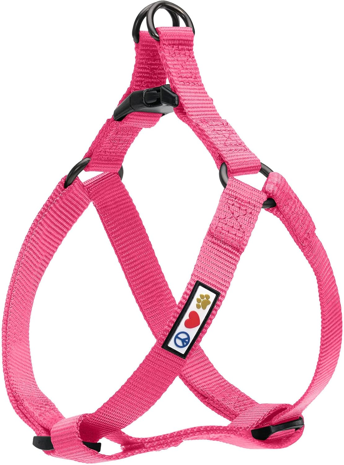Pawtitas Reflective Step in Dog Harness or Reflective Vest Harness, Comfort Control, Training Walking of Your Puppy/Dog Harness Small S Pink Camo