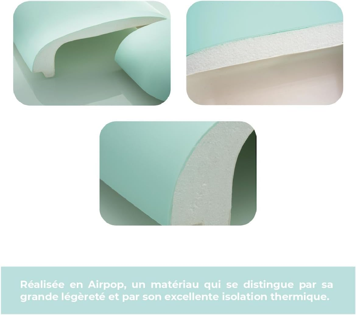 Polarbox Lunch Box 6 L Green Pop Details Blue image number 2