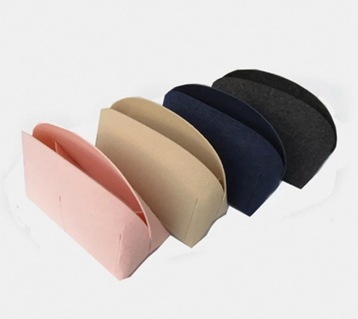 Xoppia Bag Organizer Compatible with Hermes Bolide 35 Bag. Felt Insert Liner for Women Tote Handbag. (Blue, Bolide 31)