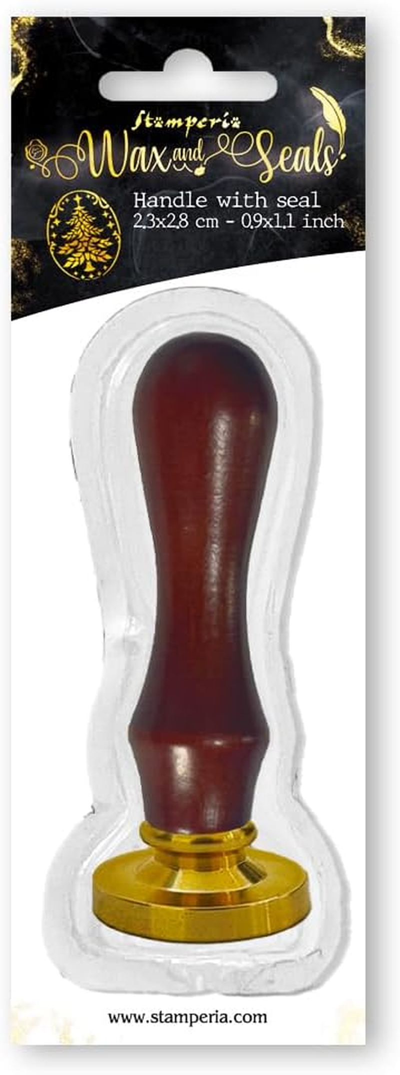 Stamperia WAX04 Scrapbook Pad, Brown/Gold, 16.5 Cm X 5.5 Cm image number 5